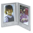 Dual 4"x6" Picture Frame w/ Two 10-Second Recorders